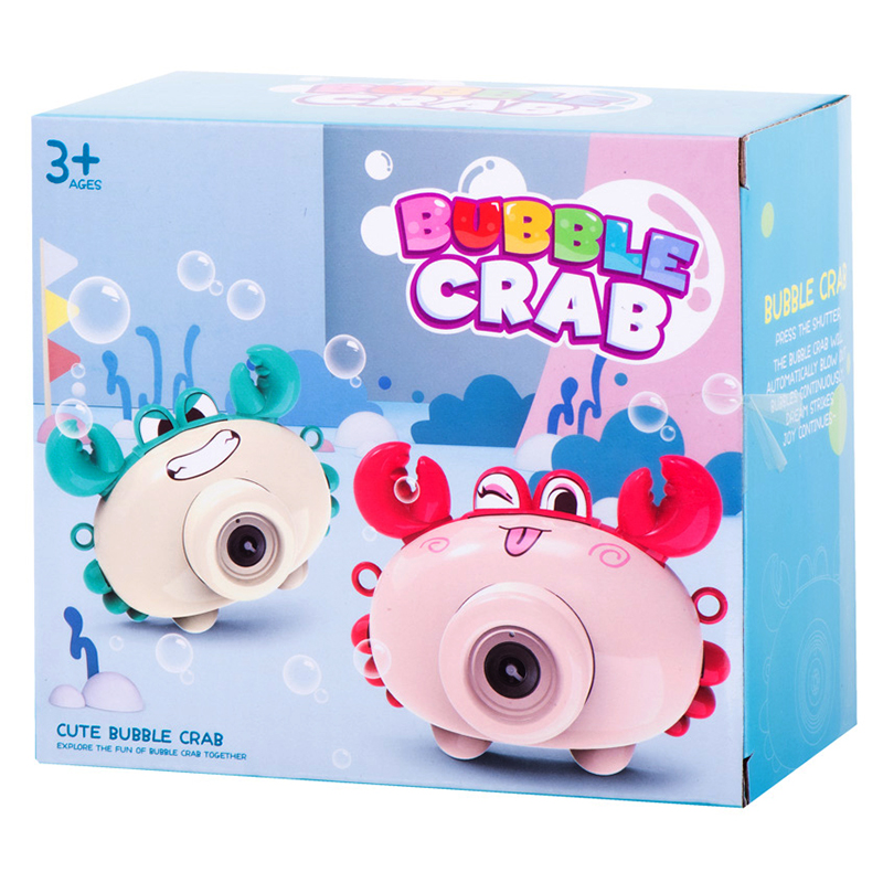 Bublifuk Fotoaparát Krab zelený