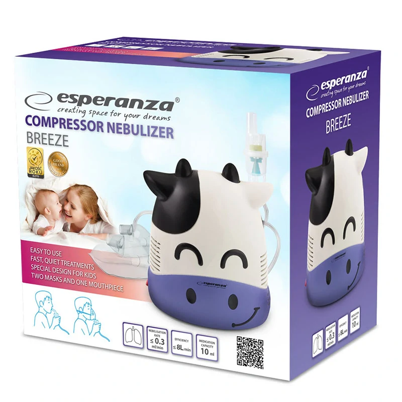 Kompresorový inhalátor Esperanza Breeze