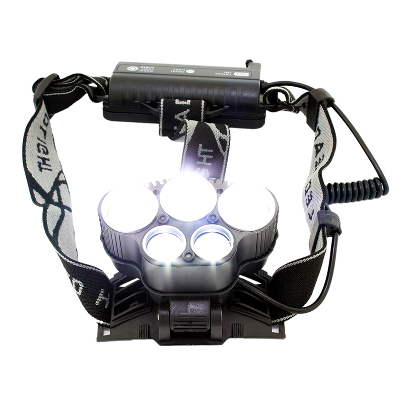 Čelovka CREE XM-L T6 5xLED