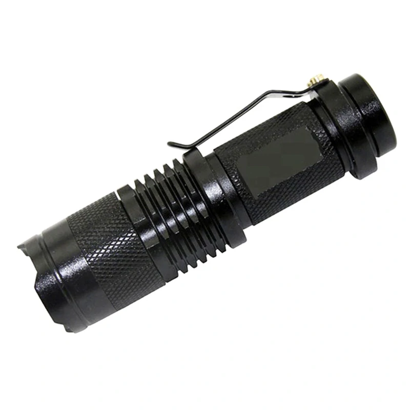 LED baterka CREE XPE Q5 zoom