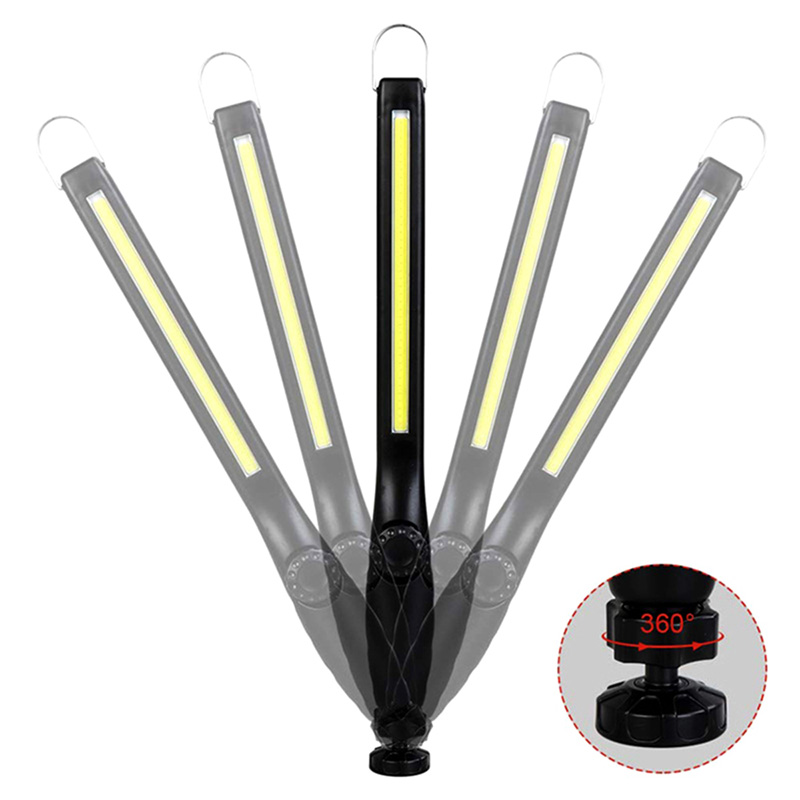 Dielenská montážna lampa AKU LED COB 8W
