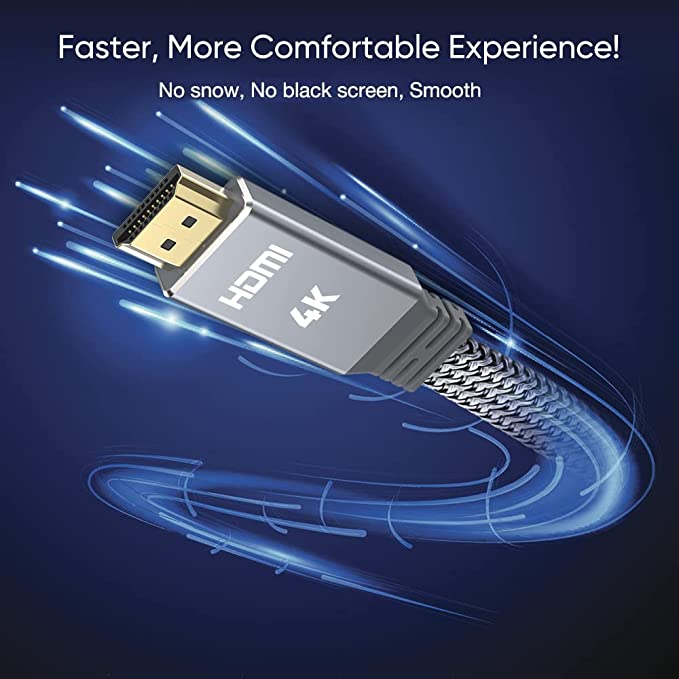 Kábel HDMI - HDMI opletený 3metre 4K