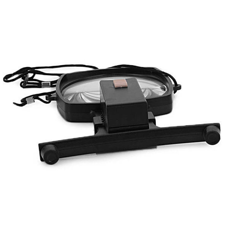 Lupa na krk na zavesenie 2 LED - 2x, 4x