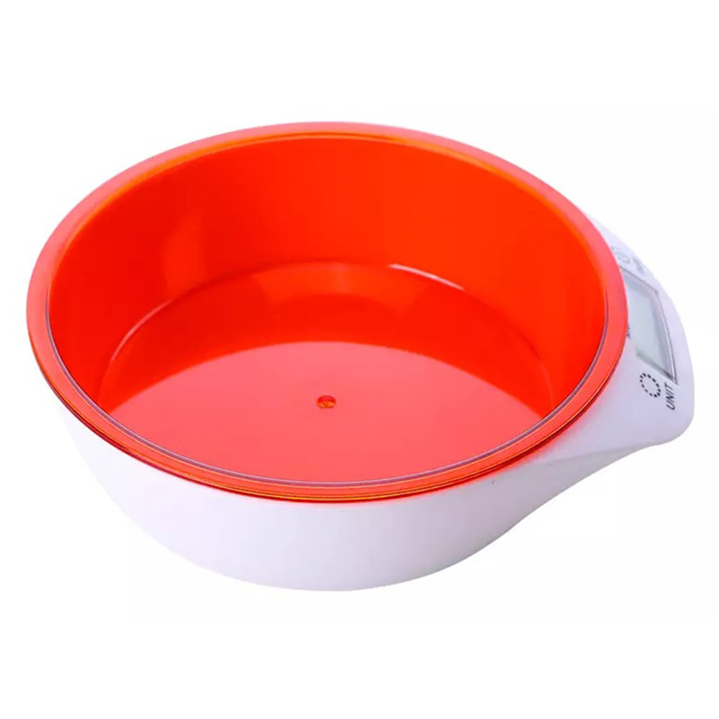 Kuchynská váha s LCD displejom s miskou 5kg