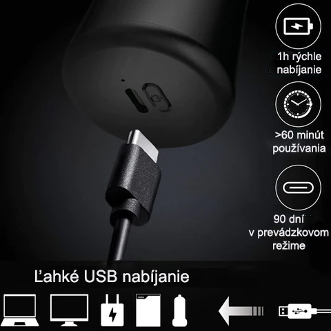 Mini elektrický holiaci strojček K2