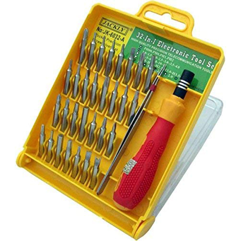 Skrutkovač s magnetickými bitmi a pinzetou 30v1