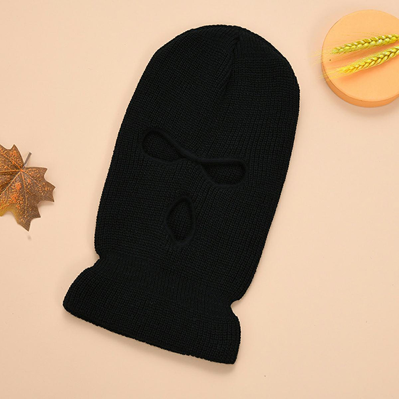 Kukla na hlavu Balaclava čierna