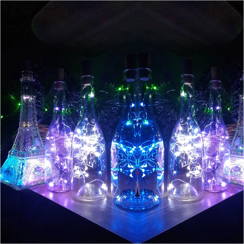 LED Vianočná reťaz 20 LED white cold 2 metre