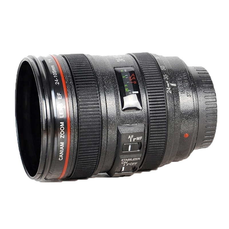 Termo hrnček v tvare objektívu Canon 360ml