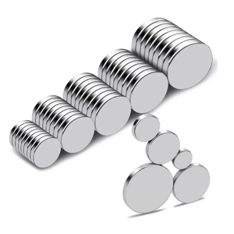 Magnety neodymové 15x1,5mm 10ks silné