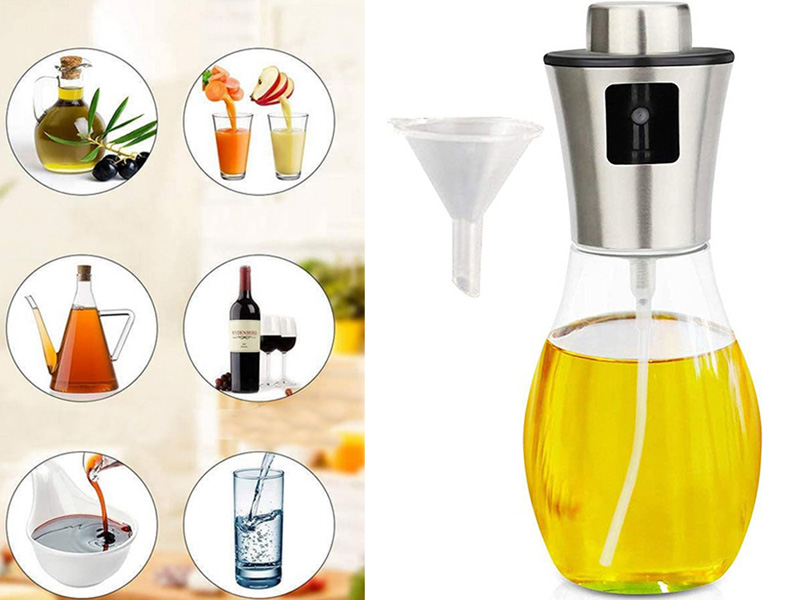 Rozprašovač na olej a ocot 200ml s lievikom