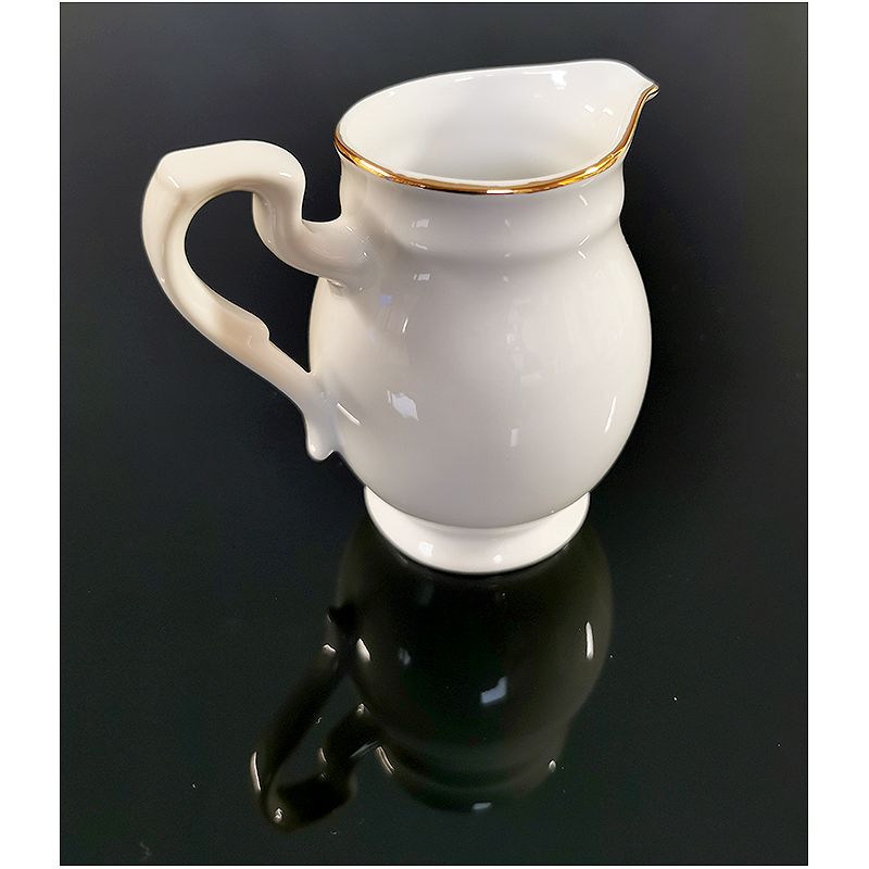 Reutter Porzelan - Porcelánový mliečnik so zlatým lemovaním 10 cm