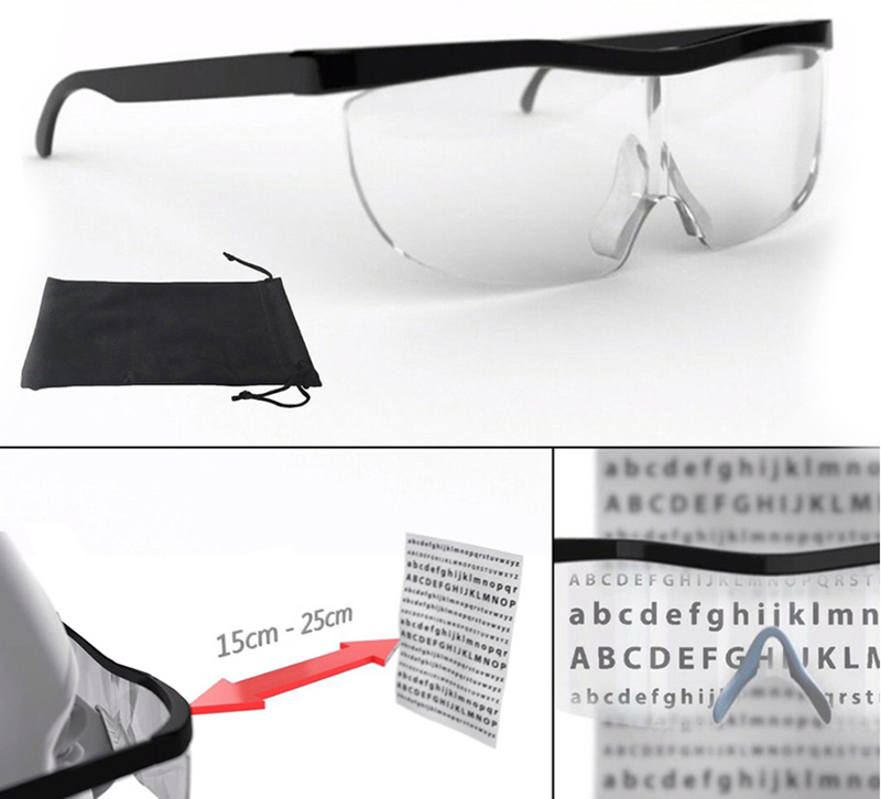 Okuliare Big Vision T-099 so zväčšením 160%