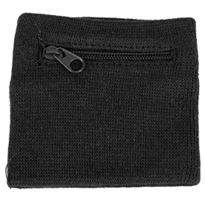 Športový náramok na zápästie s vreckom na zips