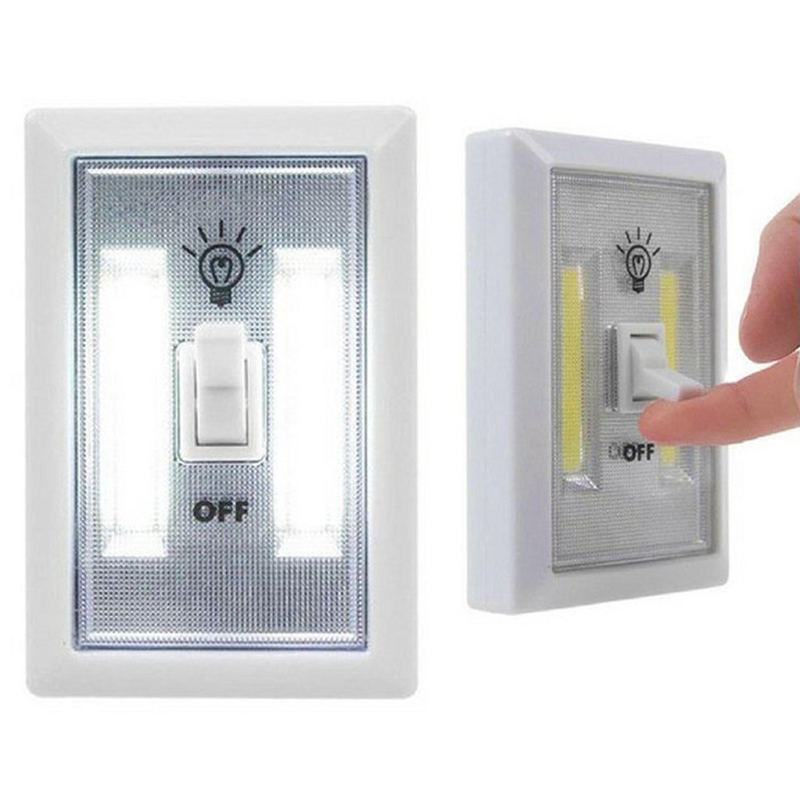 Samolepiaca bezdrôtová COB LED lampa s magnetom