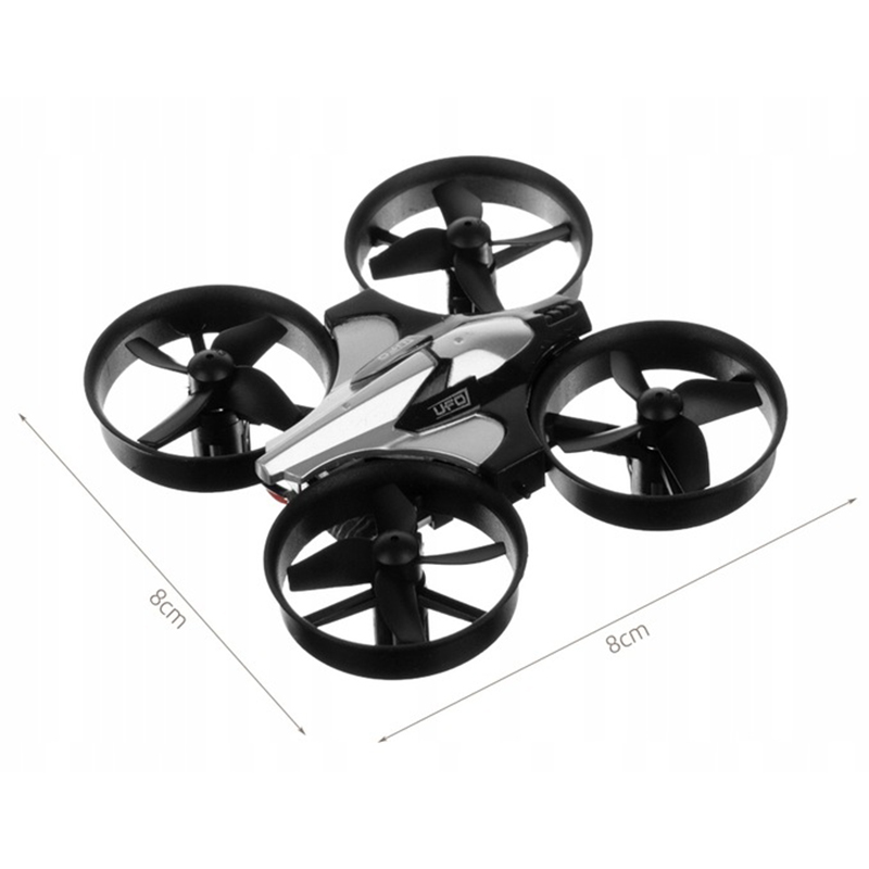 Mini dron s akrobaciou