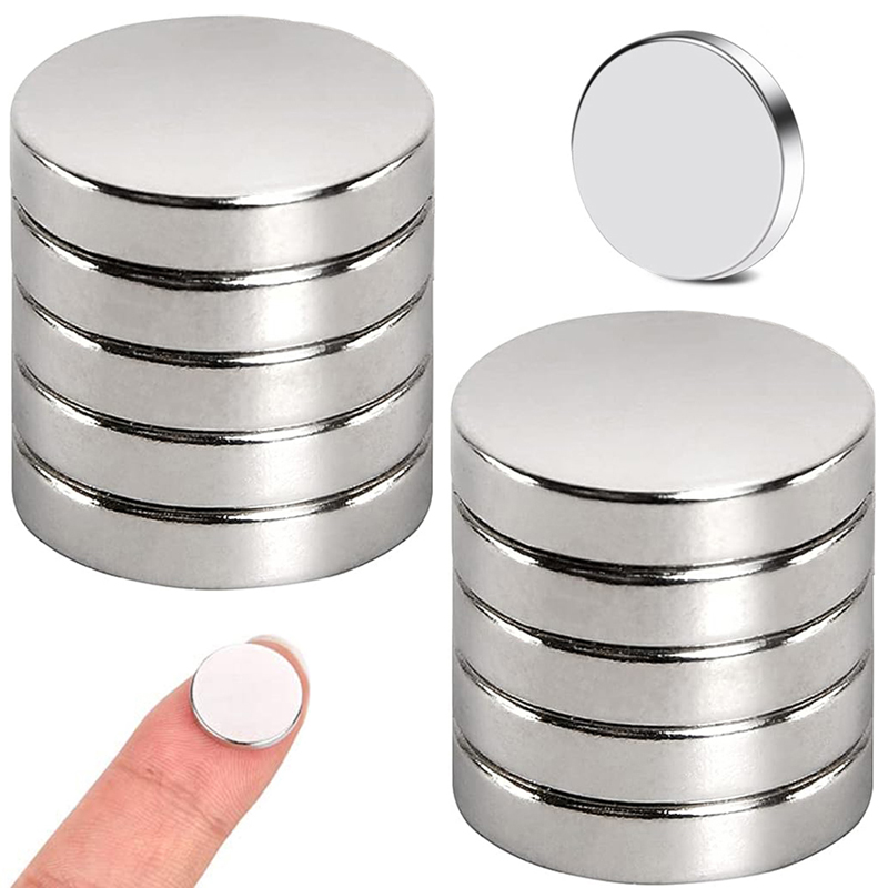 Magnety neodymové 10x2mm 10ks extra silné