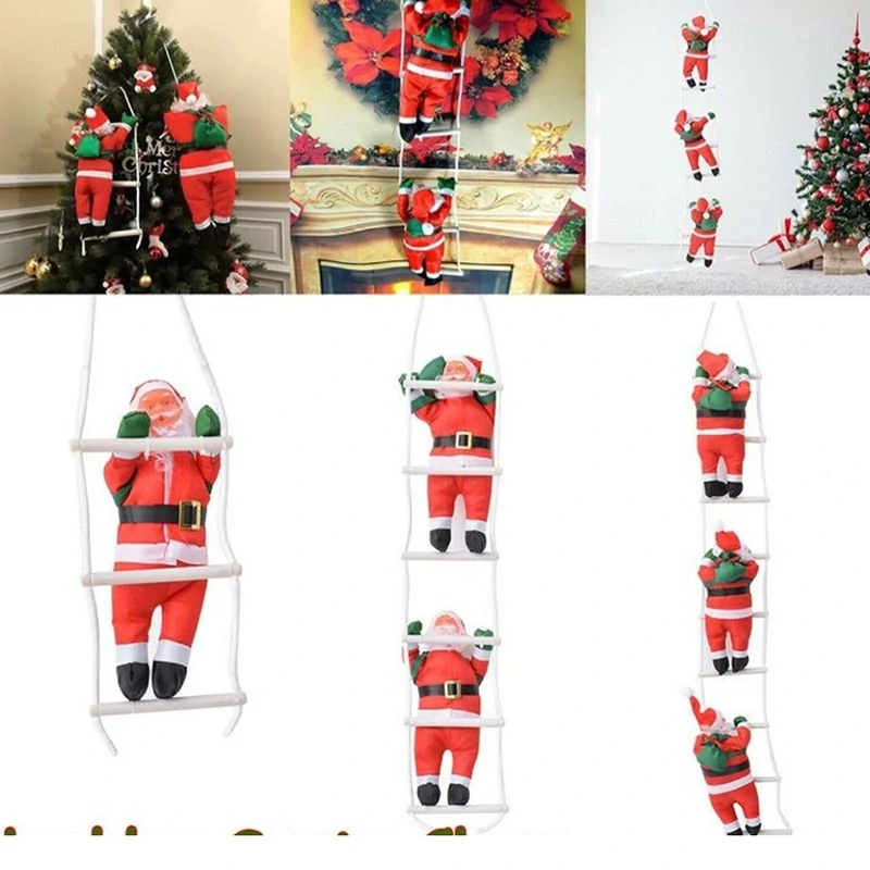 Mikulášovia lezúci po rebríku 30cm