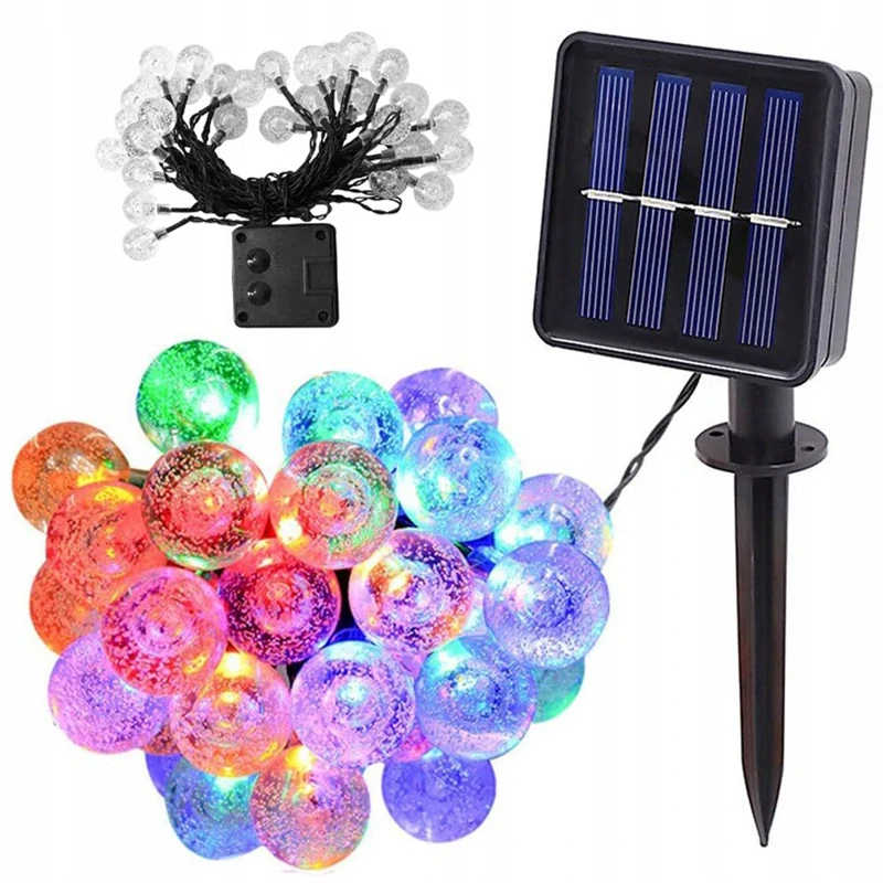 Solárna LED girlanda 40 svetiel