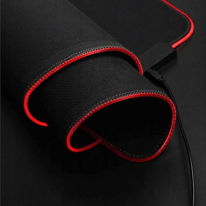 Hráčska podložka pod myš s RGB podsvietením 80x30cm
