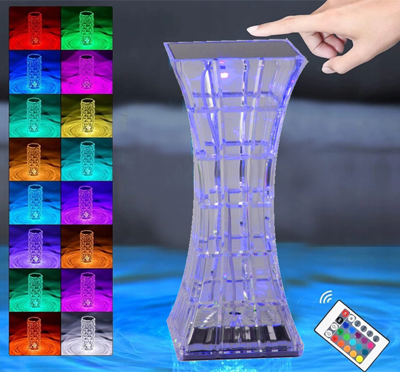 Stolná lampa YA19 RGB s diaľkovým ovládaním