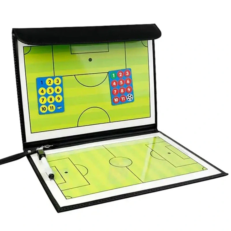 Taktická trénerská tabuľa na futbal