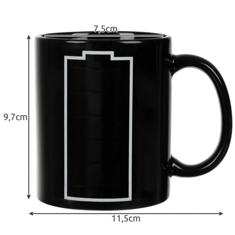 Magický hrnček 330 ml Batéria