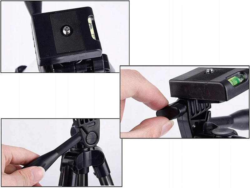 Statív s diaľkovým ovládaním pre mobilné telefóny a fotoaparáty