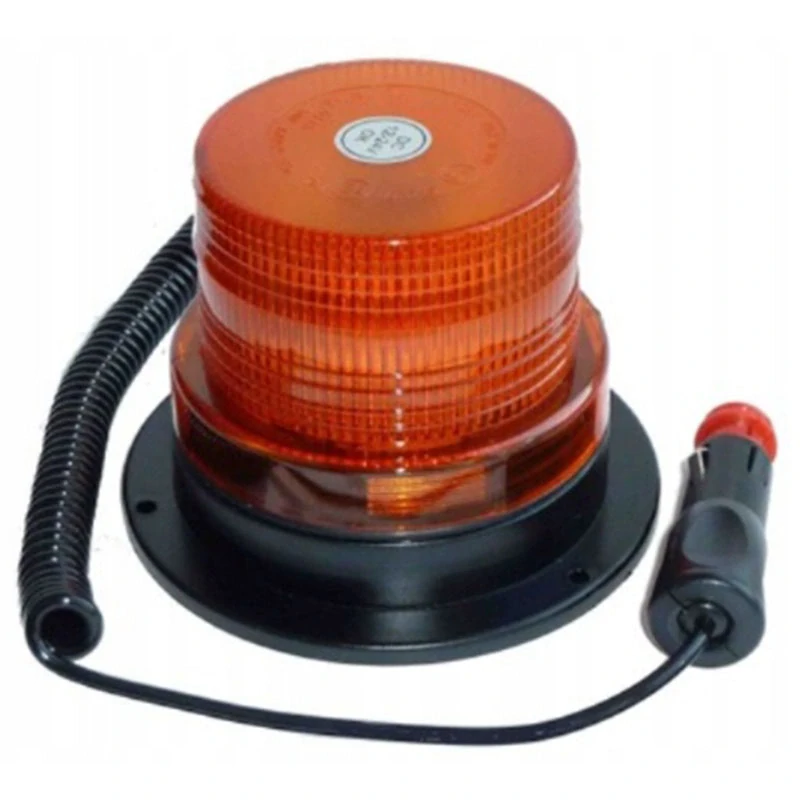 Maják oranžový s magnetom 12/24V