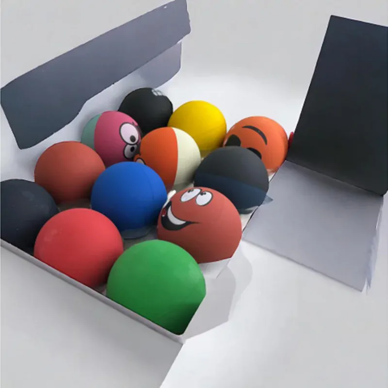 Skákacia loptička Emoji 6cm