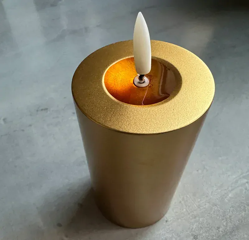 Sviečka LED 12,5cm s pohyblivým plameňom
