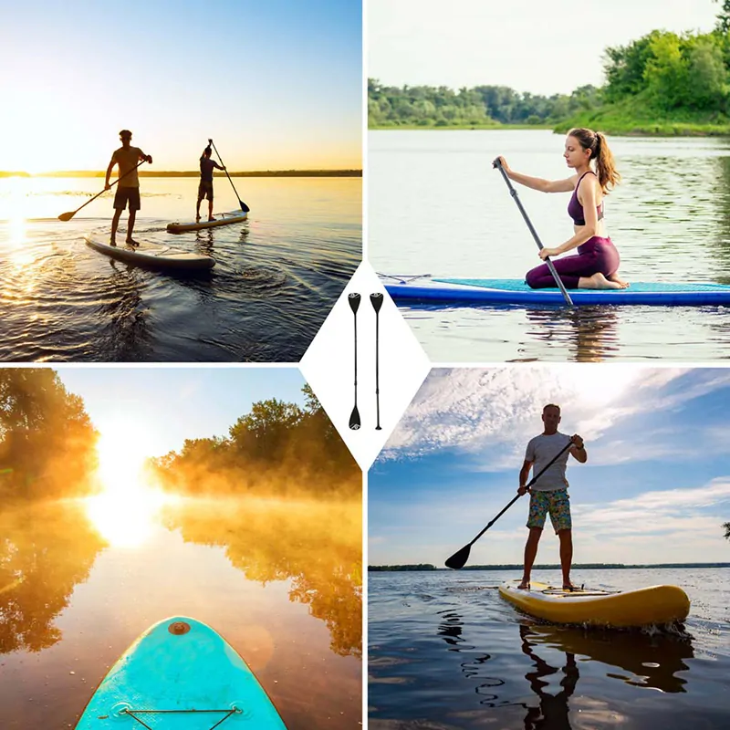 Hliníkové pádlo teleskopické na SUP paddleboardy 175-220cm