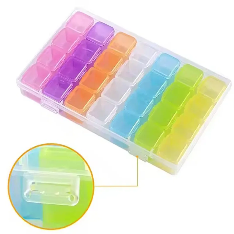 Organizér na kryštáliky pre diamantové vyšívanie 17x11cm