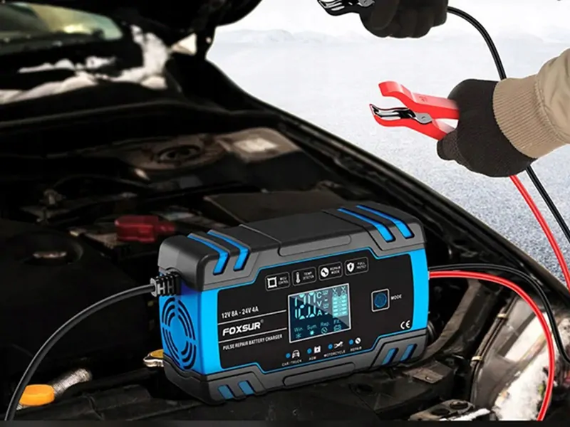 Nabíjačka na autobatérie 12V/24V