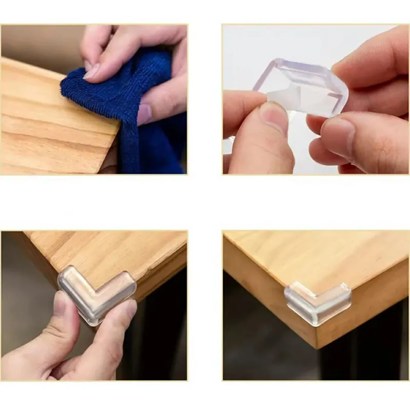 Chránič rohov model L silikónový 4ks