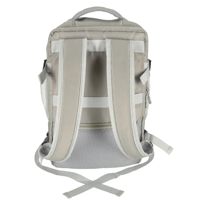 Cestovný ruksak do lietadla s USB portom 45 × 16 × 28 cm – sivý