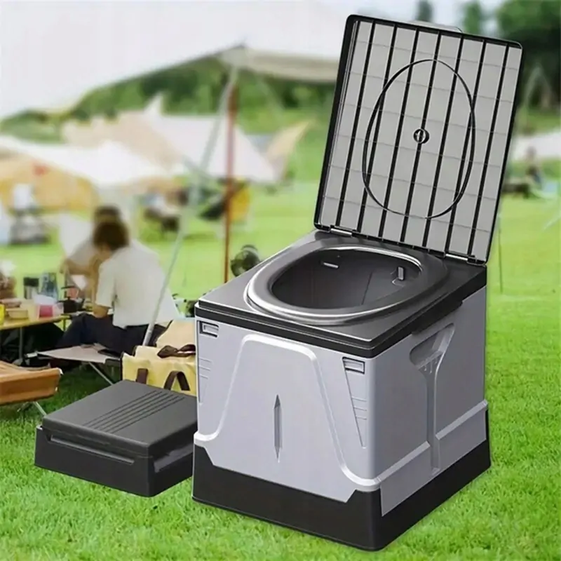 Turistická toaleta WC prenosné s absorbčným práškom