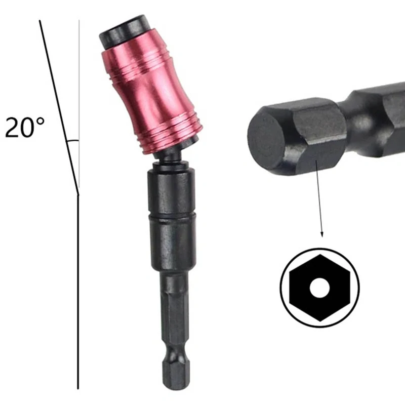 Magnetický adaptér na bity uhlový