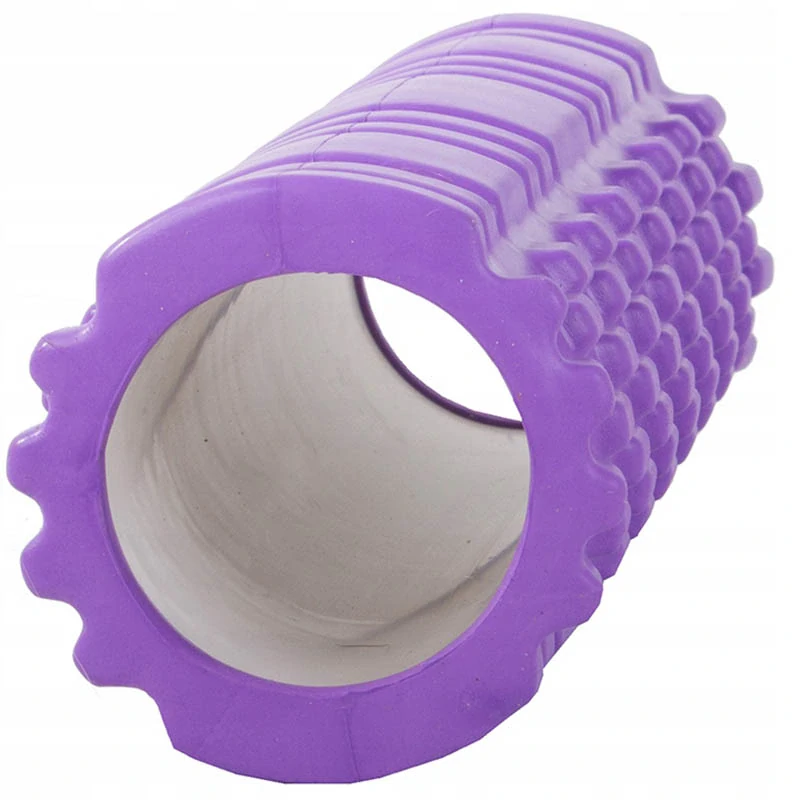Valec na cvičenie - Joga roller fialový 30cm