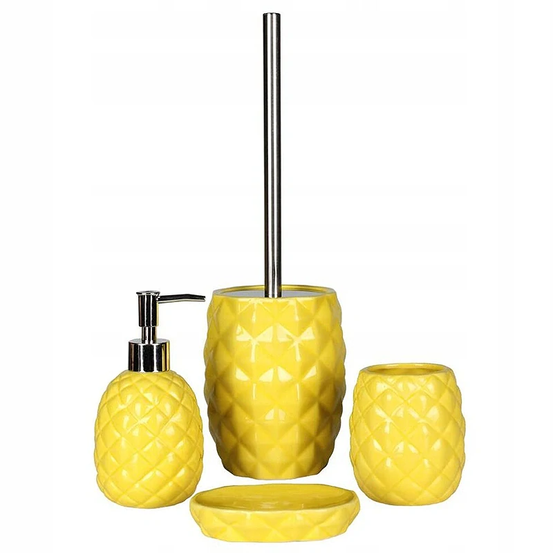 Hrnček žltý 200ml - séria Pineapple