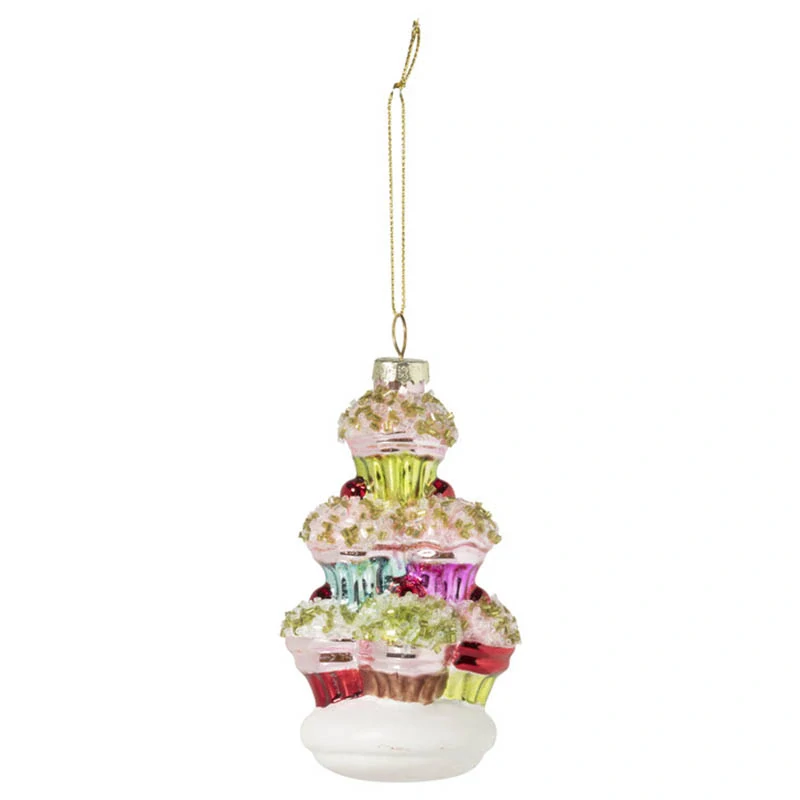 Vianočná ozdoba na stromček Cupcake 12cm