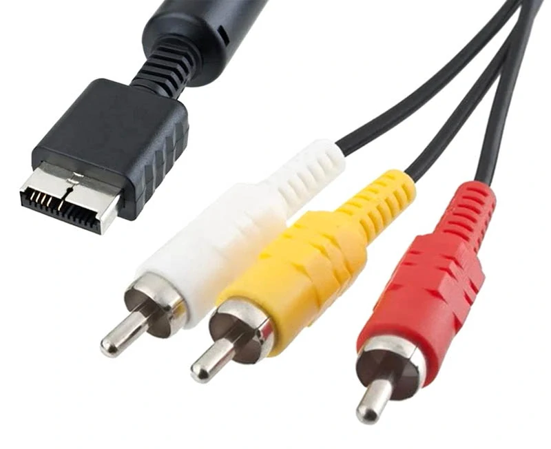 Kábel AV pre konzoly PlayStation PS2, PS3