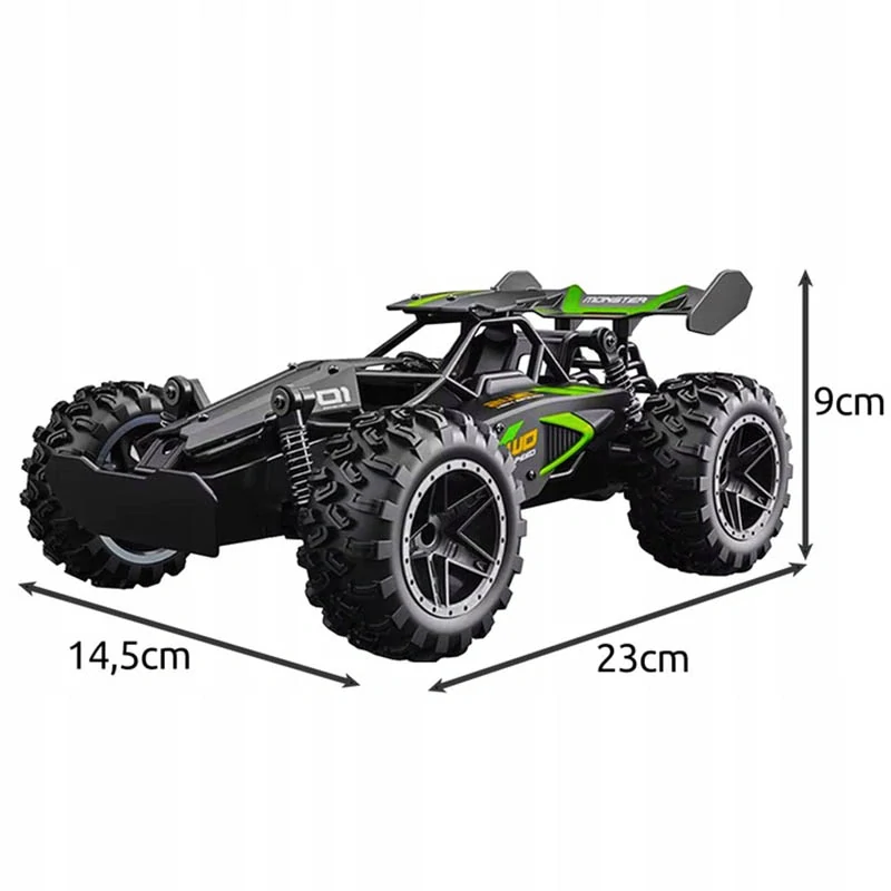 RC terénne auto na diaľkové ovládanie