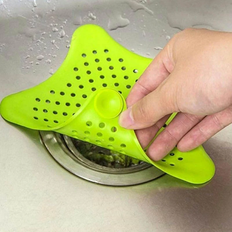 Silikónové sitko do drezu ružové 13 cm