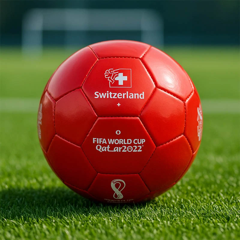 Futbalová lopta Switzerland: veľkosť 2