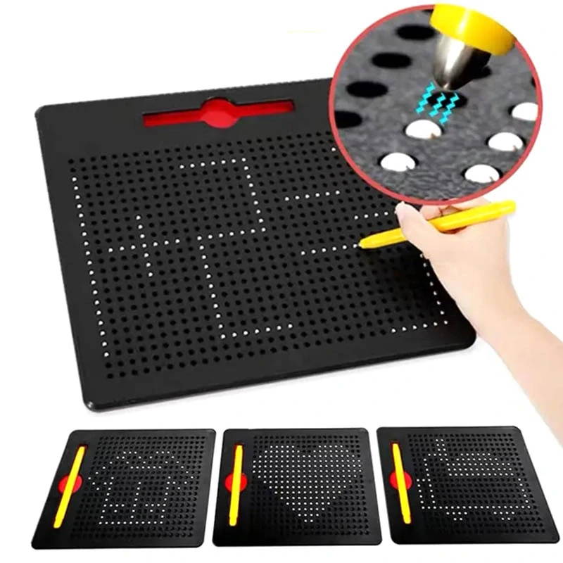Detská magnetická tabuľka s guličkami
