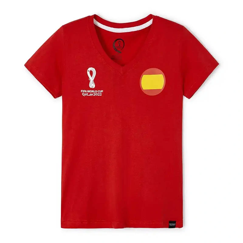Dámske tričko Spain CORE – oficiálny dizajn FIFA World Cup™: veľkosť "XL"
