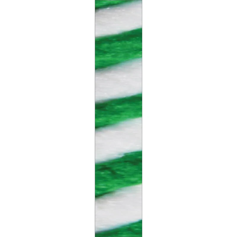 Šnúrka na medailu 800 mm - green/white: 800/3 mm