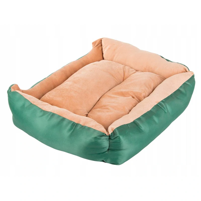 Pelech pre zviera s vankúšom 40x32cm zelený