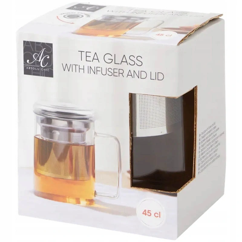 Nerezový zaparovač 450ml Absolu Chic